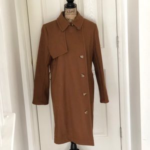 Long tan/brown trench coat from the Gap